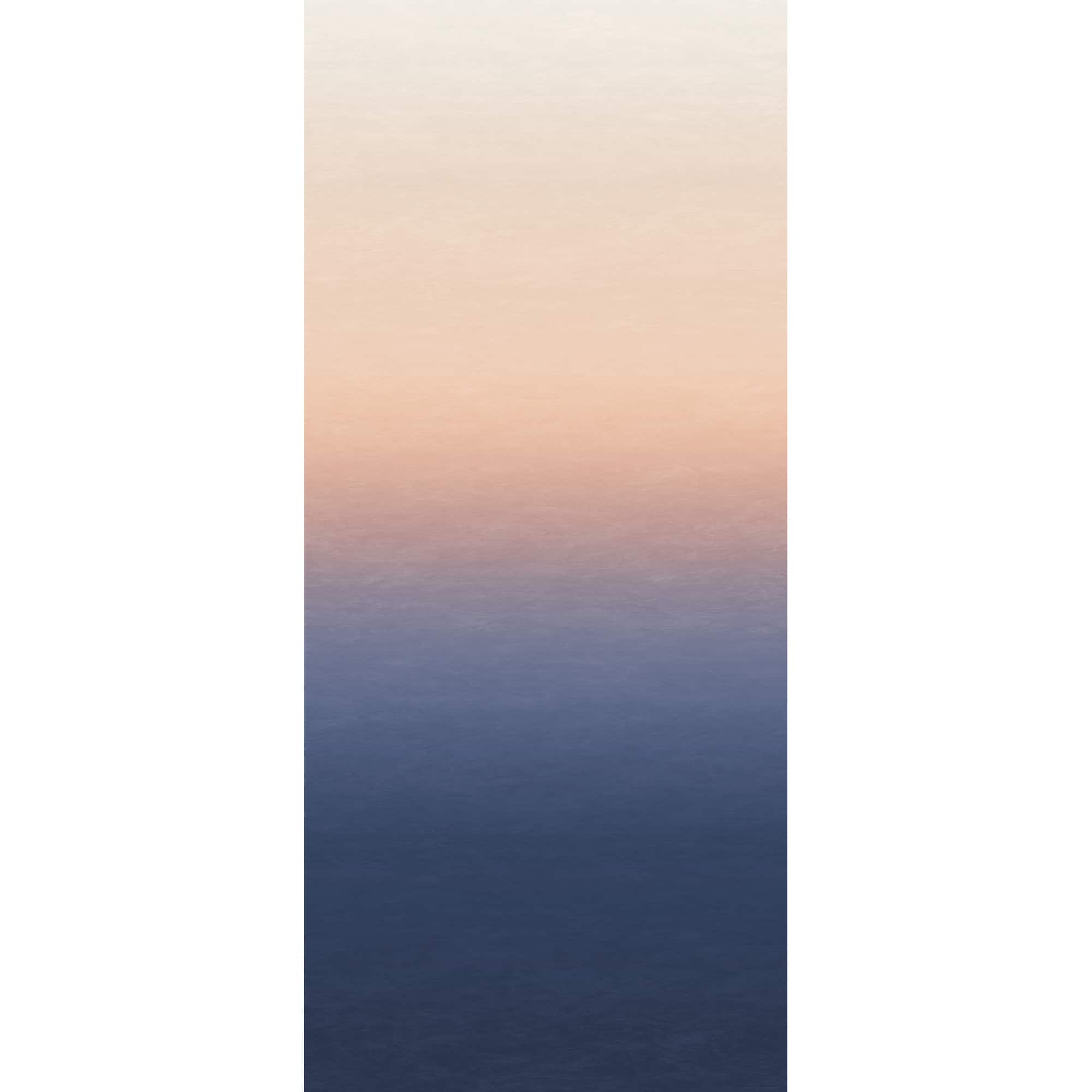 Katie Hunt Orange & Blue Ombre Sunrise Wall Mural